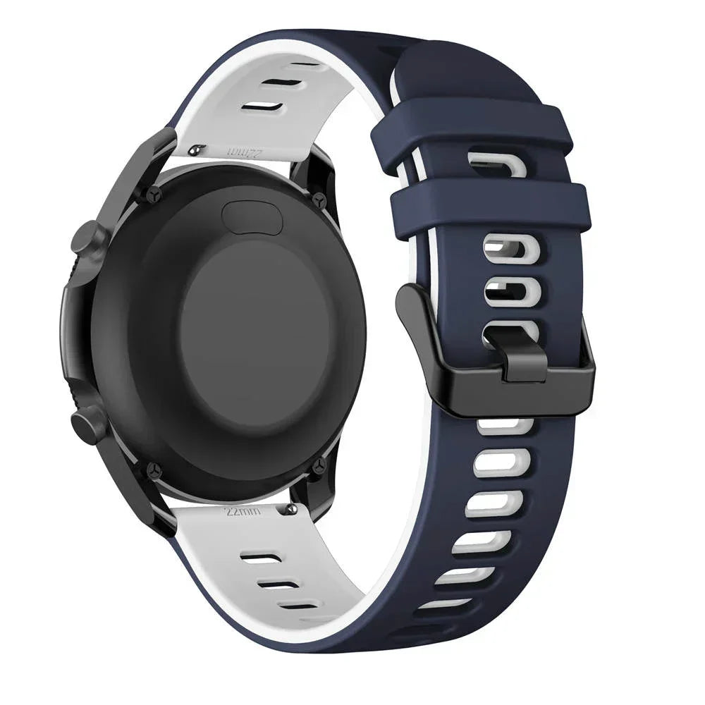 20mm 22mm Strap For Samsung galaxy watch 7 6 5 4 5 pro 44mm/40mm Silicone bracelet Huawei Watch gt 2/3/4/2e Amazfit bip strap