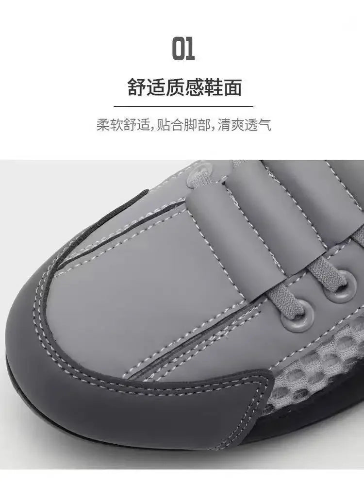 Men's Fashion Soft-soled Half Slippers Summer Men Trendy Bottom Casual Shoes Soft Sole Support Shoes Sneakers Zapatos De Hombre - Shoppiline