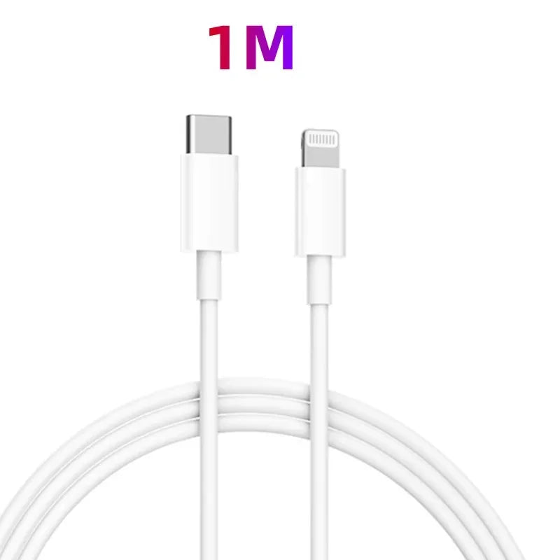 Xiao mi PD3.0 20W Lightning Cable Suitable for Apple 14 13 12 11 Pro Max X XR XS 8 7 Fast Charger USB Type-C Phone Accessories
