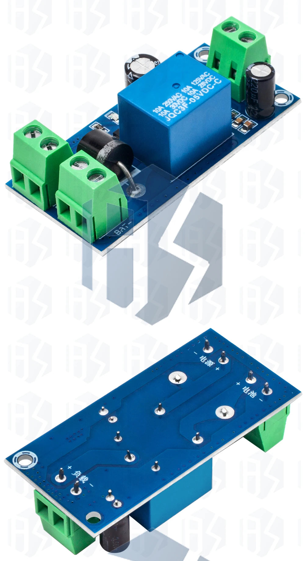 1~5PCS YX850 Power failure automatic switching standby battery lithium battery module DC 5V-48V universal emergency converter
