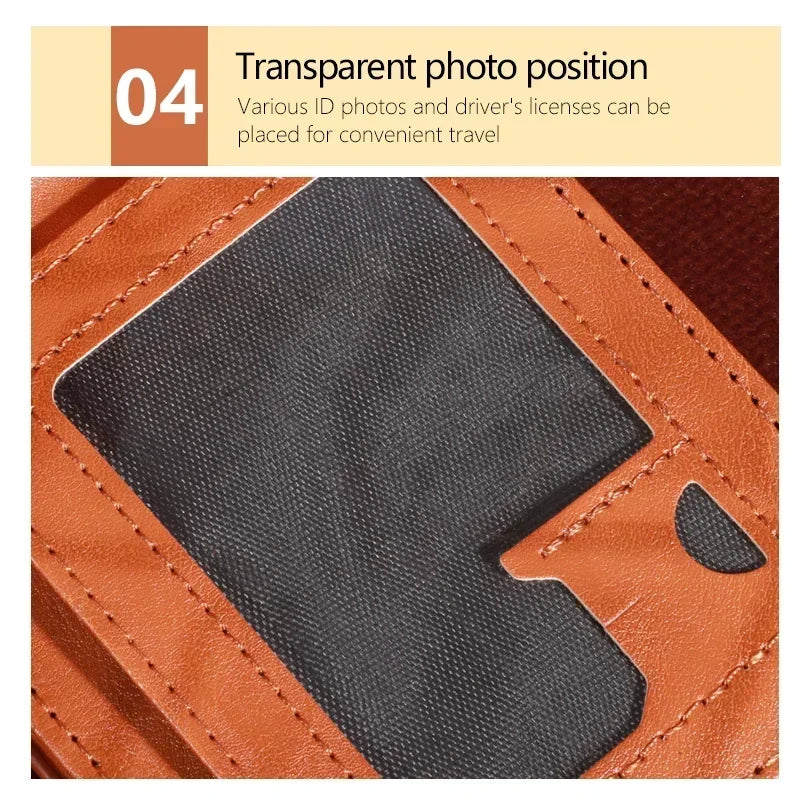 New Men's Trendy Leather Wallet with USD Print Multiple Card Holders High Capacity