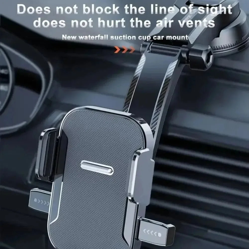 Suction Cup Car Phone Holder 360° Rotation Car Dashboard GPS Navigation Mount Stand For iPhone Samsung Xiaomi Smartphone Bracket