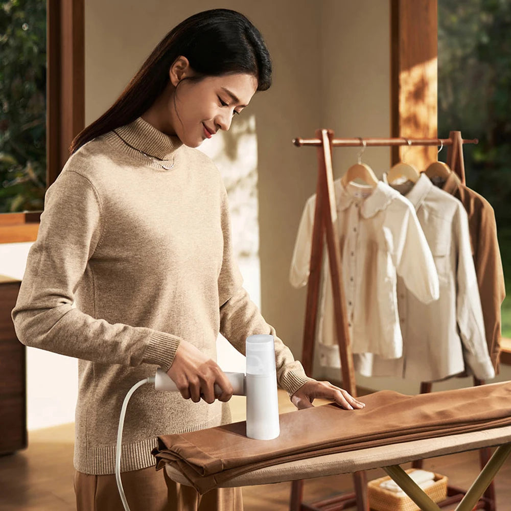 New MIJIA Handheld Garment Steamer 2 iron Home Electric Steam Cleaner Portable Foldable Mite Removal Flat Ironing Machine - Shoppiline