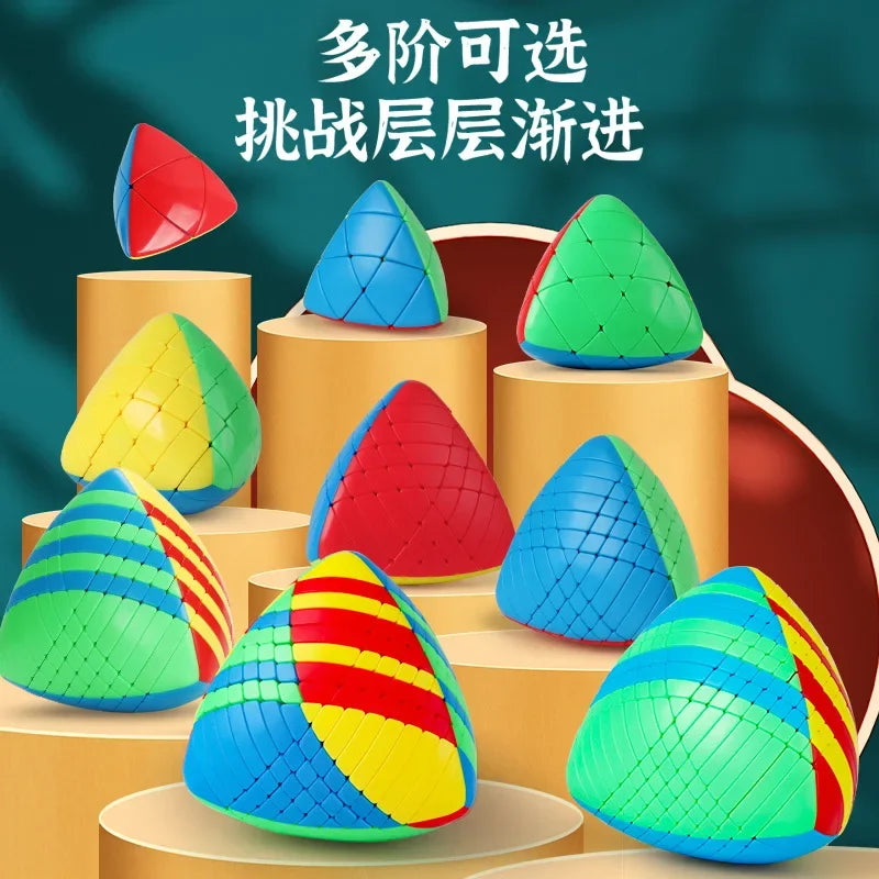 [ECube] SengSo Mastermorphix 2x2 3x3 4x4 5x5 Magic Cube SengSo Mastermorphix Cube Puzzle Educational toys