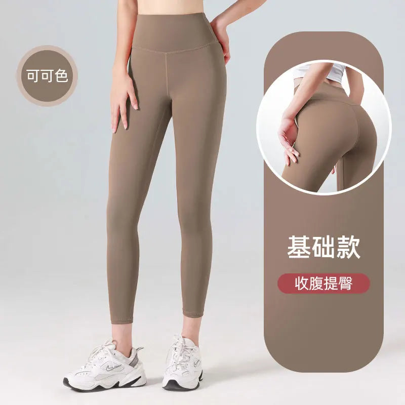 UPF50+Ribbed Yoga Pants High Waisted Gym_eggings Sport Women Fitness SeamlessFemale Legging Tummy Control RunningTraining Tights