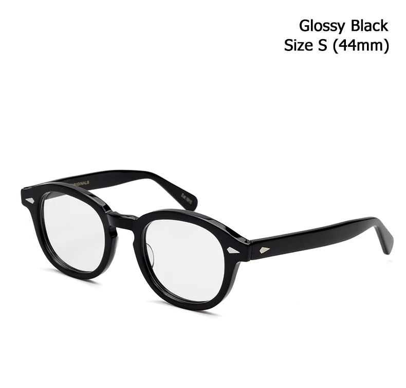 Johnny Depp Lemtosh Eyeglasses Frame Men Optical Glasses Women Computer Goggles Clear Lens Luxury Brand Vintage Acetate Frame
