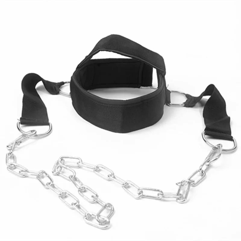 Head Neck Training Head Harness Body Strengh Exercise Strap Adjustable Neck Power Training Gym Fitness Weight Bearing cap