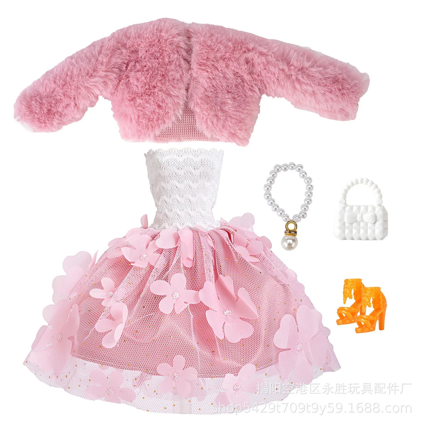 NEW Fashion Clothes For Doll 30cm Daily Sportwaer Winter Sweater Pants Plush Coat Shoes For Doll Mini Accessories Christmas Gift - Shoppiline