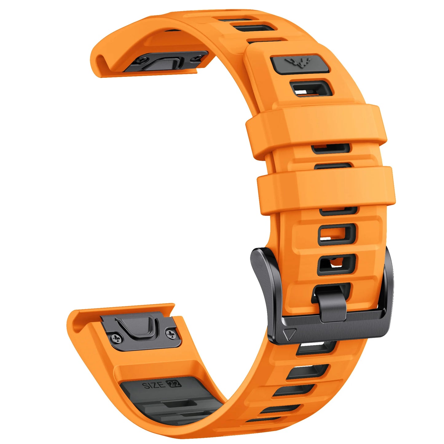 1:1 Fenix8 Armband für Garmin Fenix 8 47mm 51mm E 7 7X 6 6X 5 5X/Epix Pro/Enduro 3 QuickFit 22mm 26mm Silikonarmband