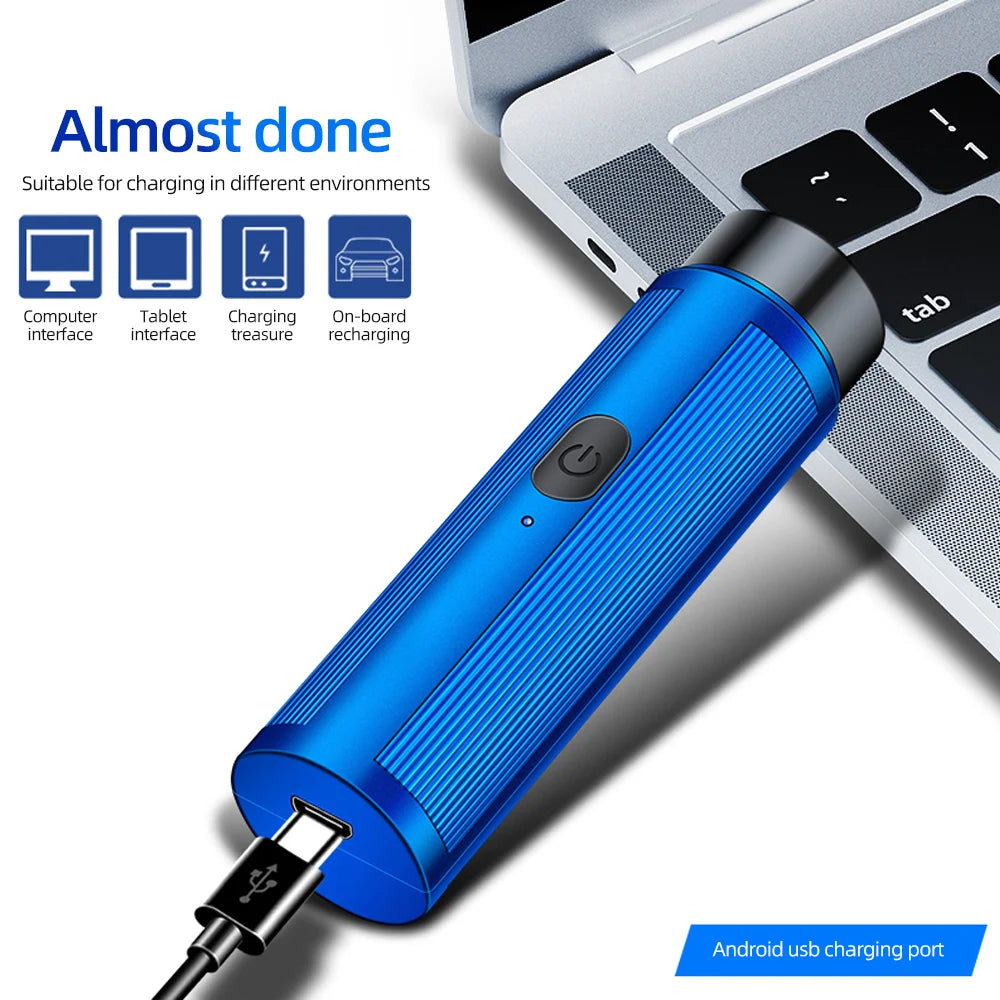 Rechargeable USB Electric Shaver Long Lasting Portable Washable Car Rechargeable Shaver Women's Shaving Machine Shaving Tools