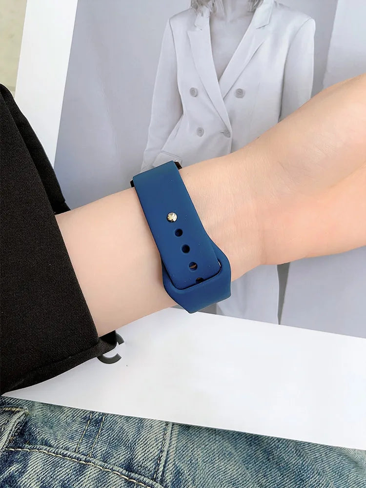 Sportarmband für Redmi Watch 4 Armband Smartwatch Armband Zubehör Weiches Silikon Armband Correa für Xiaomi Mi Band 8 Pro