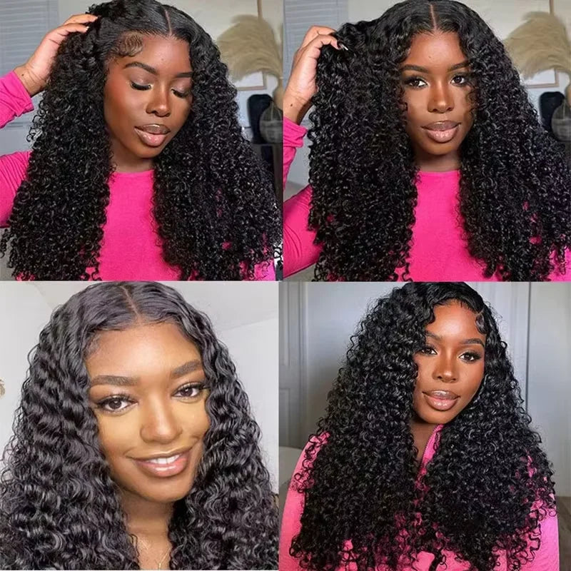 13x6 Lace Frontal Perücke 200% Dichte Burmesische lockige Perücke Echthaar 13x4 HD Transparent vorgezupfte Burmesische Echthaar Perücken