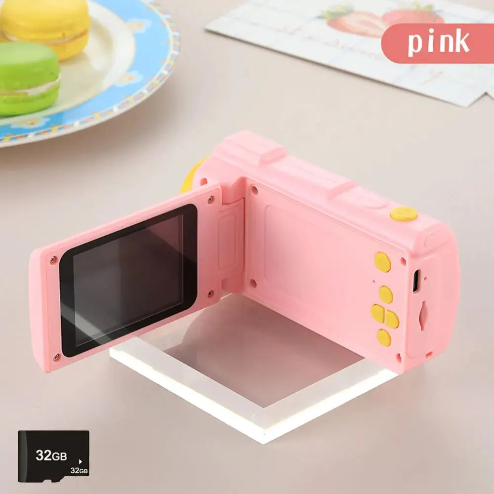 Kids Video Camcorder 1080P 20 MP High Resolution Portable Mini Digital Camera with 2.4 Inch Large Display Screen Birthday Gifts - Shoppiline