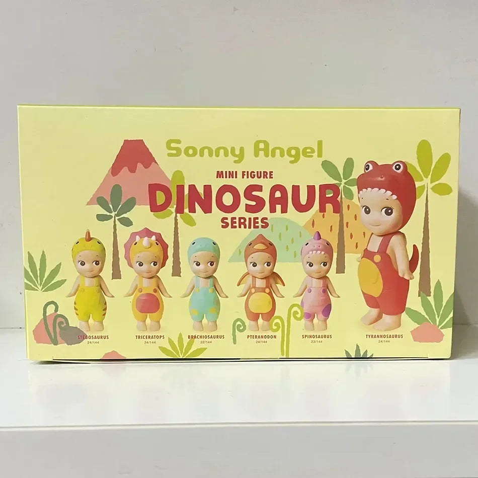 New Sonny Angel Dinosaur Series Hippers Harvest Cute Hippie Doll Trendy Car Mobile Phone Ornaments Dumplings Children'S Toy Gift - Shoppiline