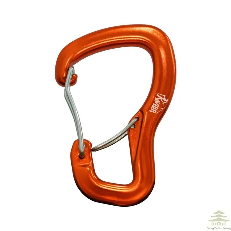 Outdoor Hammock Double Locking Buckle, Multifunctional Aluminum Alloy Hanging Buckle, Camping Hammock Quick Hanging Buckle