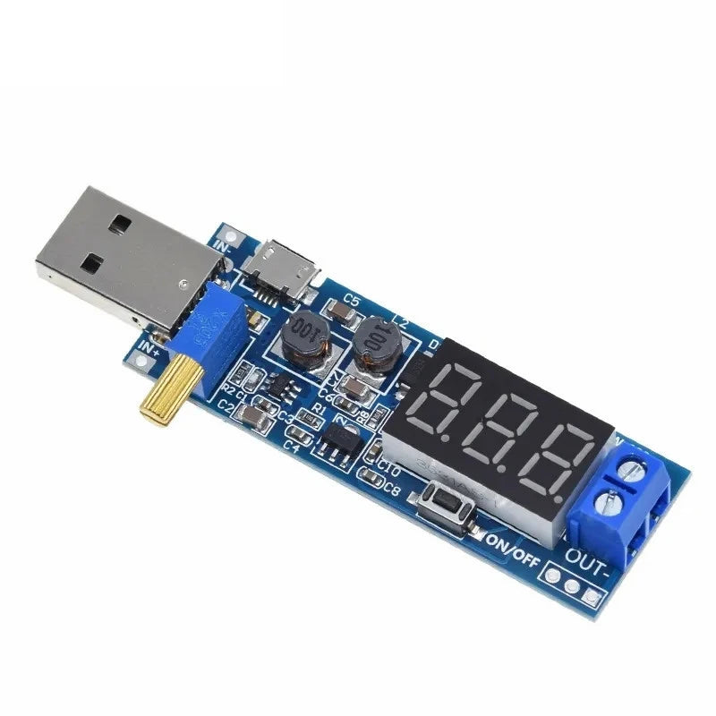 USB boost power regulator module DC-DC 5V to 3.3V 9V 12V 24V digital desktop power module