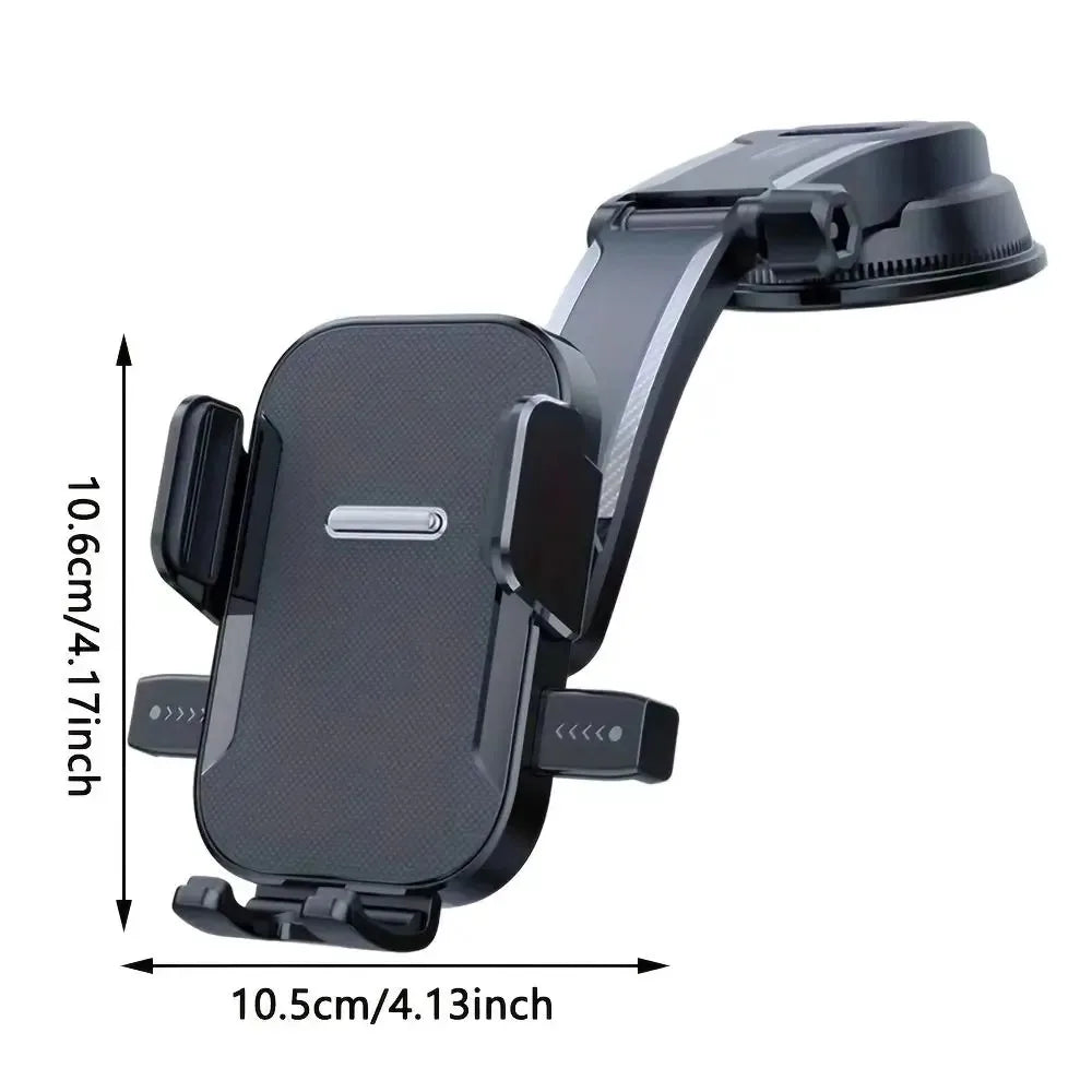 Suction Cup Car Phone Holder 360° Rotation Car Dashboard GPS Navigation Mount Stand For iPhone Samsung Xiaomi Smartphone Bracket