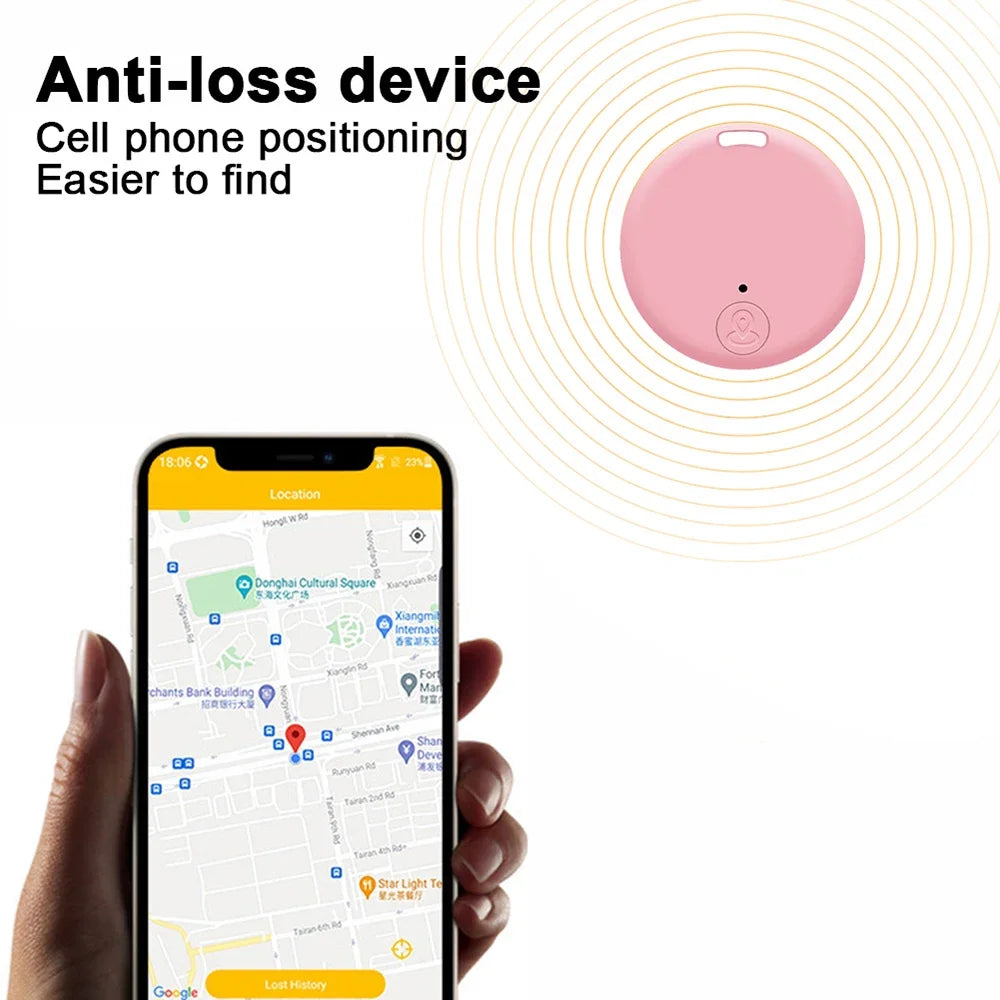 2025 New Mini GPS Tracker Anti-Lost Device Bluetooth5.0 Pet Kids Wallet Tracking IOS Android Smart Finder Locator Accessories