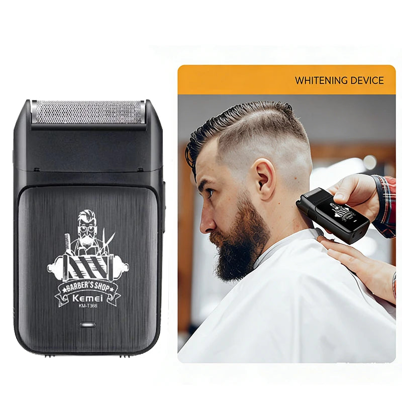 Kemei KM-2299 KM-T366 2 in 1 Professional Hair Clipper Set for Men Electric Oil Head Hair Trimmer Shear Carving Pusher Razor