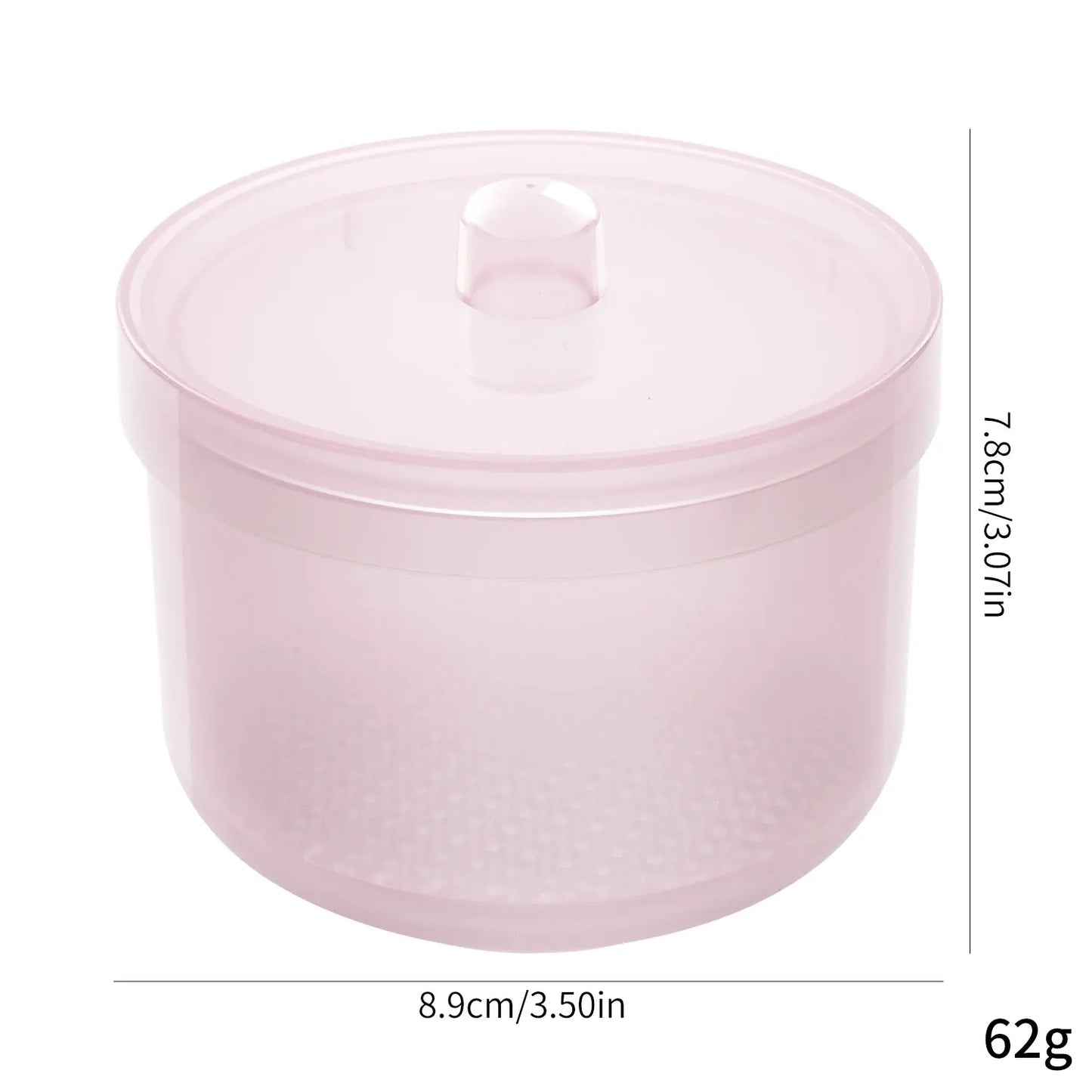 Nail Drill Bits Disinfection Box Double Layer Filtration Cleaning Box Manicure Storage Case Nail Brush Cleaning Container