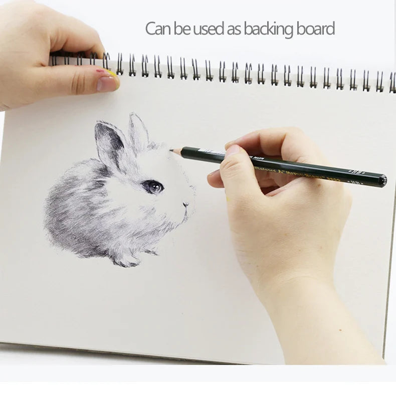 A3/A4/A5/8k/16k Sketchbook Thick Paper 160 GSM Notebook for painting DIY Creative Practice Drawing Art School Supplies - Shoppiline