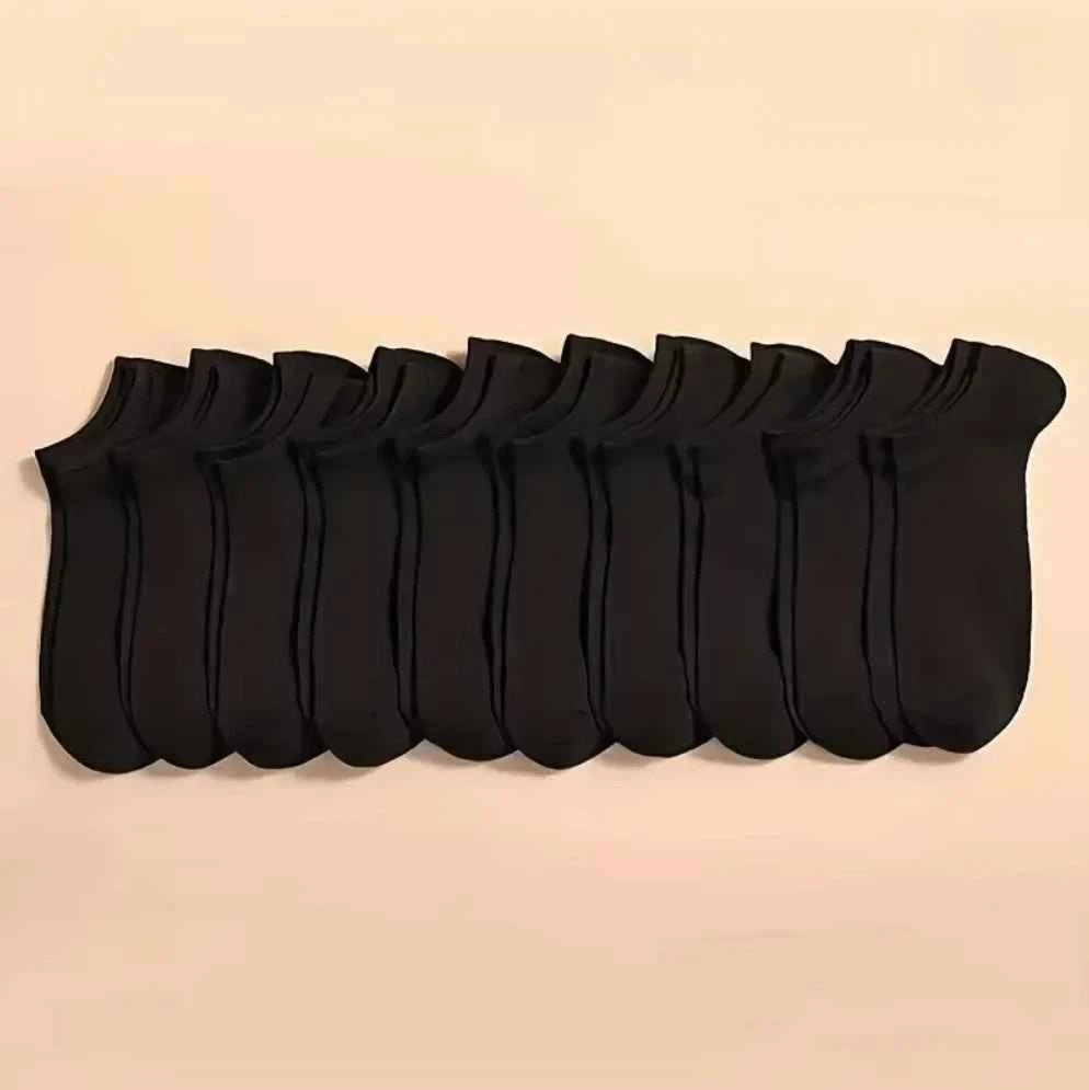 10/5/3MEN'S Mid-calf Socks Cotton Socks for All Seasons, Solid Colour and Versatile