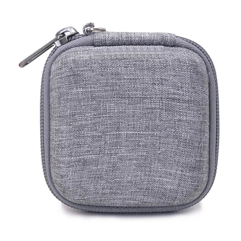 Tragbare Kopfhörer-Aufbewahrungstasche, Datenkabel-Organizer-Tasche, multifunktionale digitale Gadgets-Hülle für Ladegerät, U-Disk, Schutzhülle