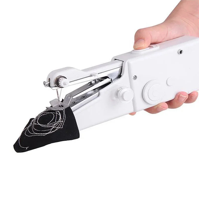 Portable Manual Sewing Machine Handheld Rope-free Electric Quick Build DIY Apparel Supplies Arts Crafts Home Garden Embroidery - Shoppiline
