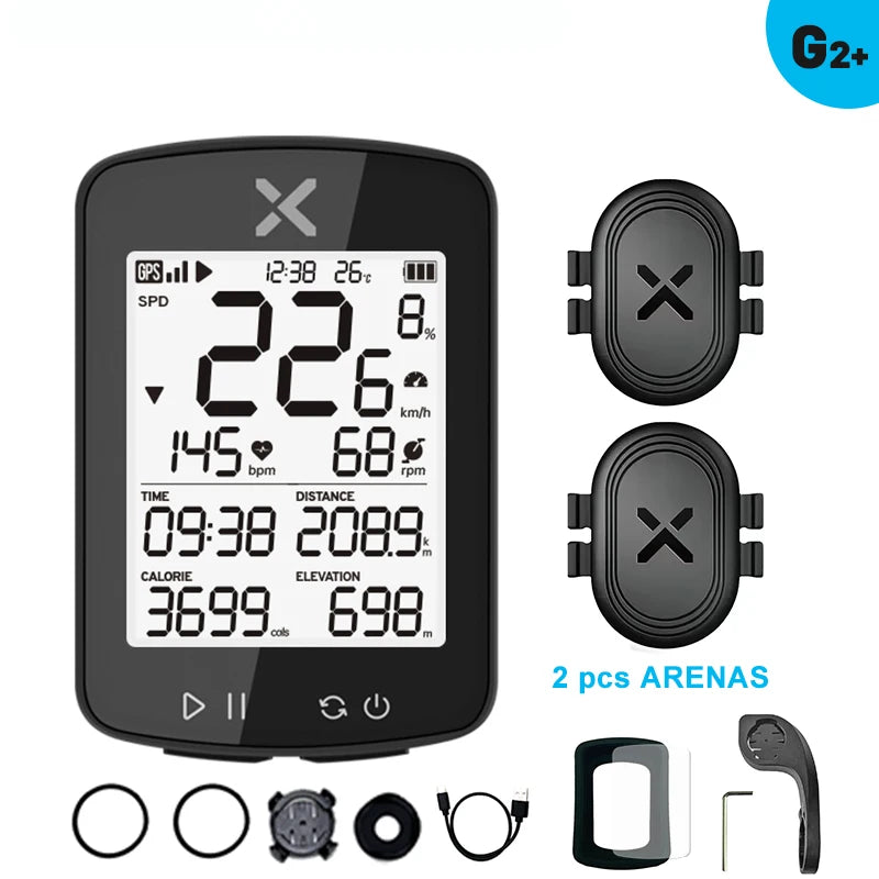 XOSS New G2 GPS G2+ Cycling Computer G Plus Wireless Speedometer Bluetooth Tracker Waterproof Road Bike MTB Bicycle Odometer