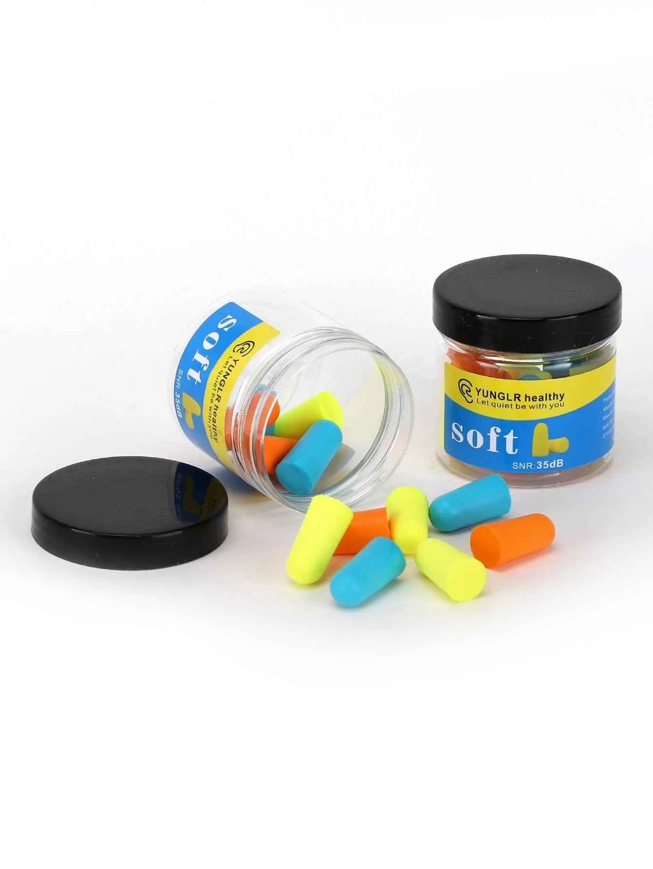 Ear Plugs Earplugs Noise Reduction Ear Plug Foam Oordopjes Slapen Sleep Anti Noise Reduction Music Cancelling Insulation Earplug