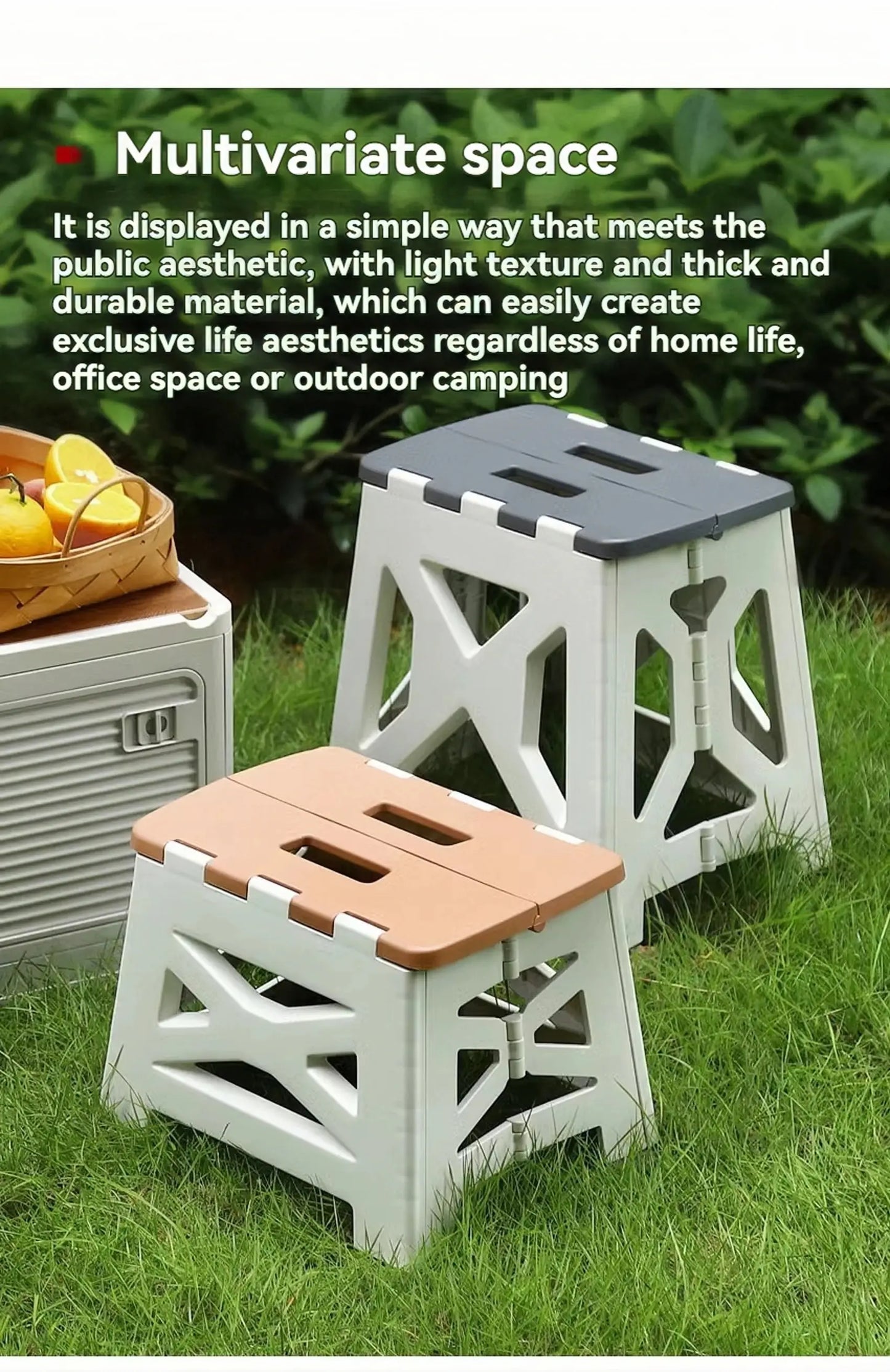 Portable Outdoor Portable Folding Stool for Home Use,multifunctional Shoe Changing, Simple and Lightweight Leisure Fishing Stool