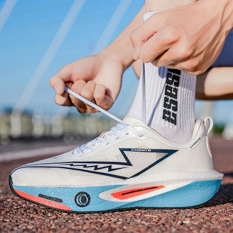 Herren Modische Lässige Bequeme Sportschuhe - Atmungsaktives Obermaterial aus Stoff, rutschfeste, verschleißfeste, stoßdämpfende Sohle, runde Zehenpartie, zum Schnüren, lässige Laufschuhe, geeignet für alle Jahreszeiten