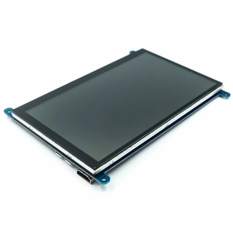 7 Inch Raspberry Pi 4/3/2/B/B+/A+ Monitor 1024x600 IPS 5-Points Capacitive Touchscreen Drive Free HDMI Display For Win 7/8/10 - Shoppiline