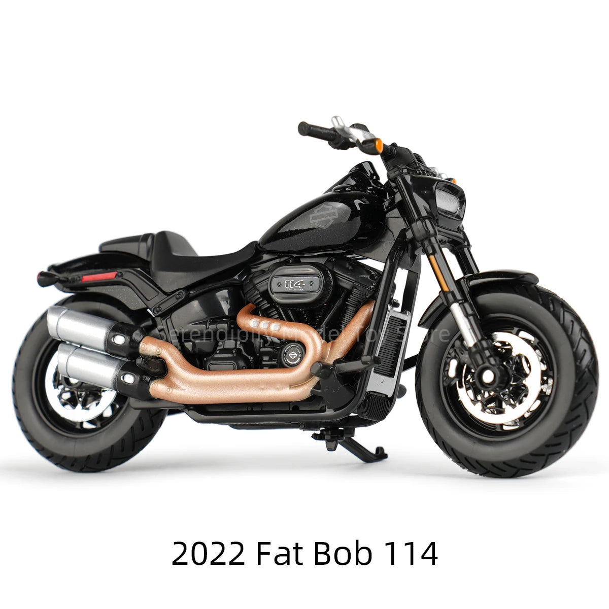 Maisto 1:18 Harley Davidson 2022 Fat Bob 114 Die Cast Vehicles Collectible Hobbies Motorcycle Model Toys - Shoppiline