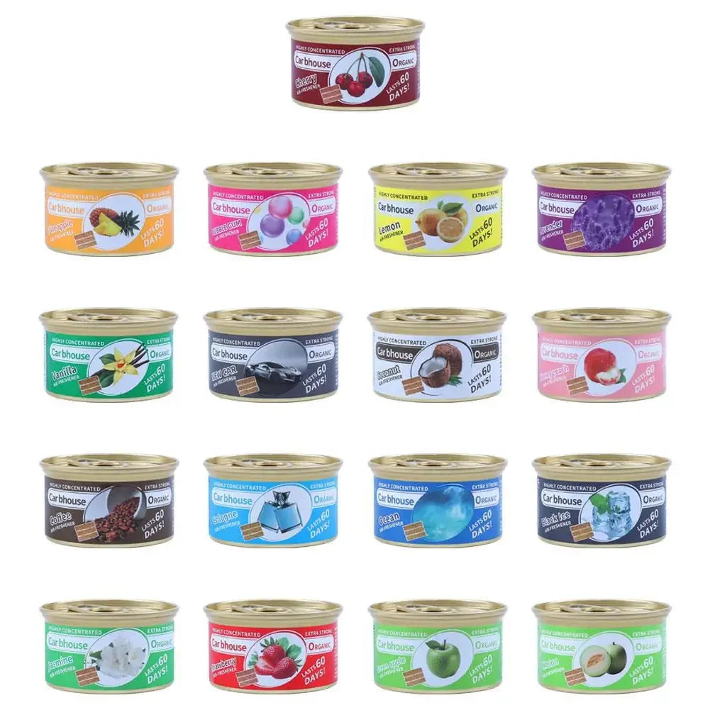 Canned Wood Blocks Auto Supplies Car Air Fresheners Perfume Coffee Flavor Explosion Car Foreign Aromatherapy Deodorant Supplies