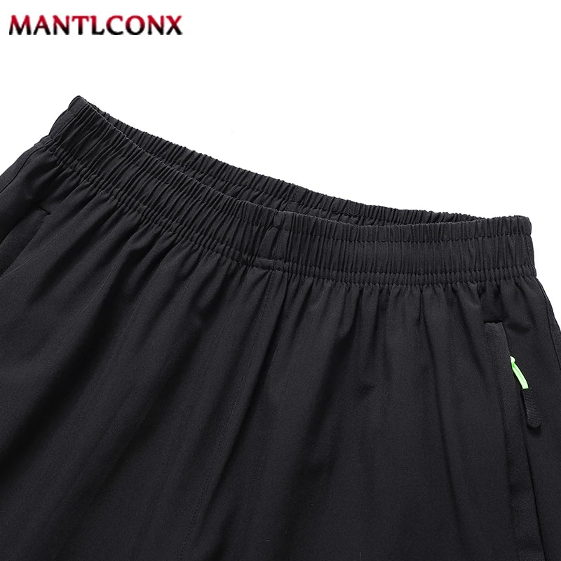 Men's Shorts Summer Football Soccer Sports Short Pants Breathable Drawstring Quick Dry Running Sports Shorts Men Jogging Bottom