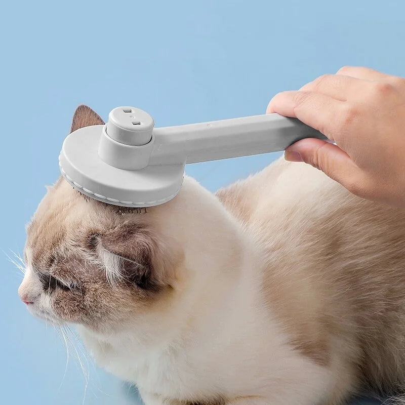 Dog Comb Pet Hair Removal Brush Cats and Dogs Special Comb Beauty Massage Self-cleaning Needle Comb Pet Supplies