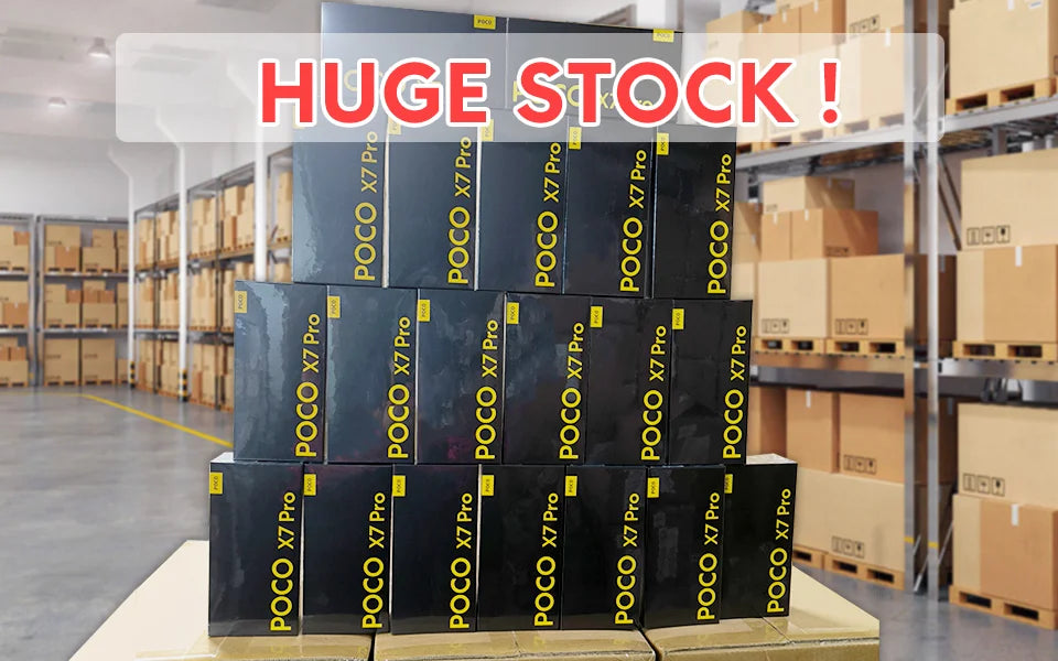 【World Premiere】POCO X7 Pro Global Version Smartphone 256GB / 512GB Dimensity 8400-Ultra 90W Charge 6000mAh battery IP68 NFC 5G - Shoppiline