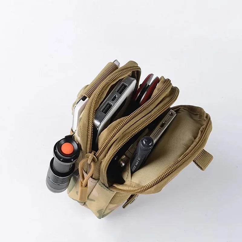Molle Pouch Multipurpose Waist Bag Tactical Holster Waist Belt Pack Wallet Pouch Purse Phone Case