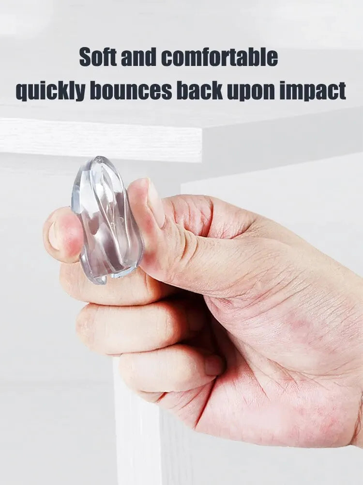 10PCS Clear Anti-collision Coffee Table Furniture Corner Protectors Children's Soft Corner Sheathing Living Room Home Decor