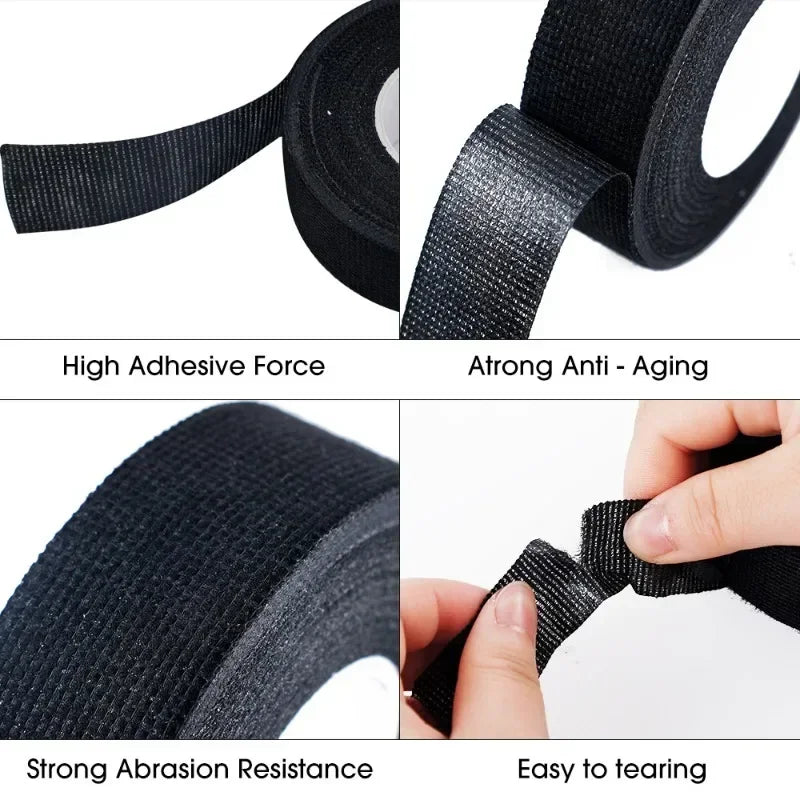 9/15/25/32/50MM Tape Car Engine Compartment Car with High Temperature Resistance Insulation Flame Retardant Electrical Tape