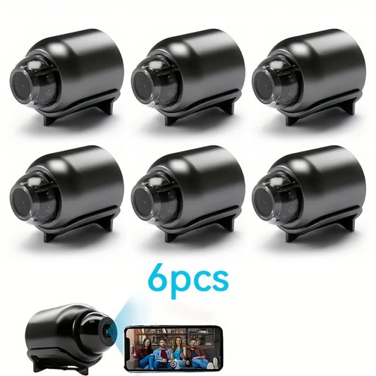 Mini 1080P Wireless Security Camera – Night Vision & Motion Alerts | Discreet Indoor Surveillance for Home, Office & Travel - Shoppiline