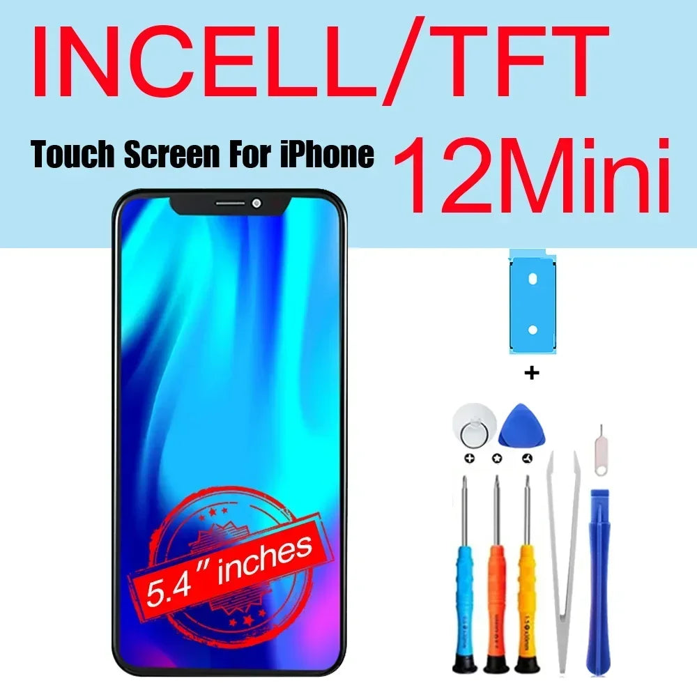 PINZHENG High Quality Display INCELL LCD OLED OEM AMOLED For iPhone XS MAX X XR 11 12 13 MINI PRO PROMAX Screen Replacement - Shoppiline