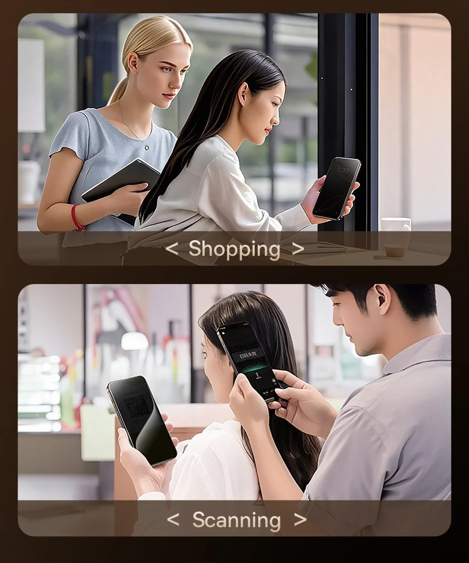 Baseus 0.4mm Corning Tempered Glass for iPhone 17 16 15 14 13 Pro Max Plus Screen Protector Anti-Peeping Auto Installation Film - Shoppiline