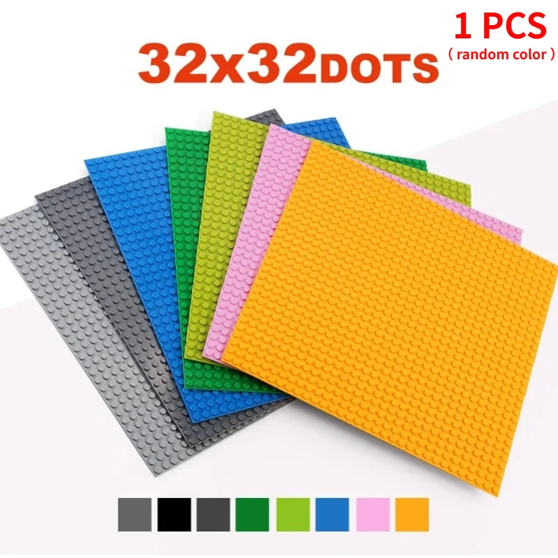 MOC Educational Building Blocks: Creative Construction Kit with Base Plate and Assembly Tool for Educational Puzzle Toys