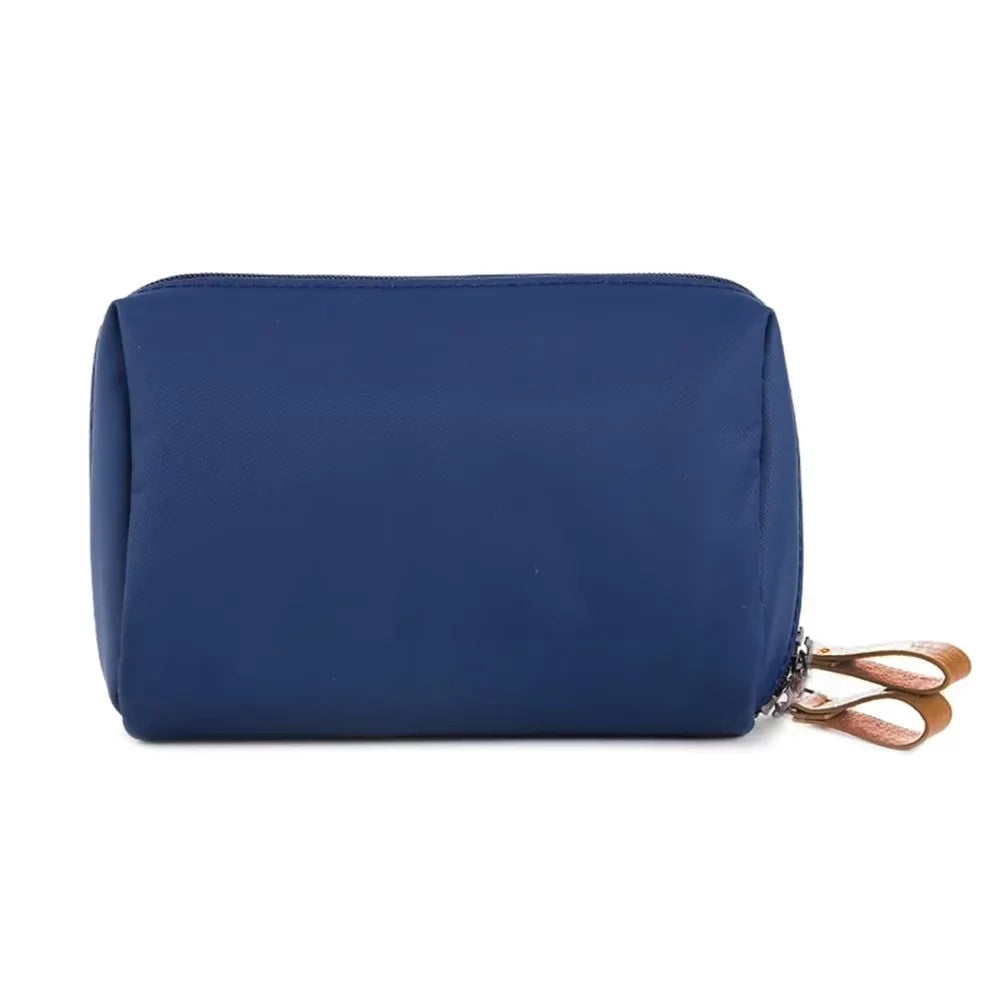 HOMEFISH 1PC Mini Portable Cosmetic Storage Bag, Women Lipstick Pouch Coin Purse Small Toiletry Organizer