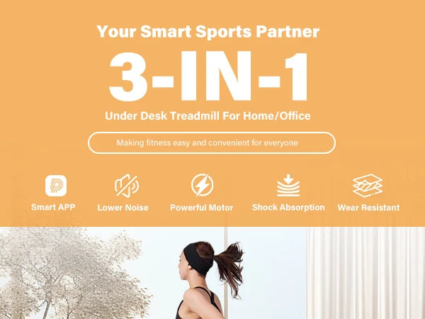 300lbs Treadmill for Home 2.5HP Treadmills Walking Pad LCD Digital Data Display 2in1 Walking Running Fitness Exercise Machine - Shoppiline