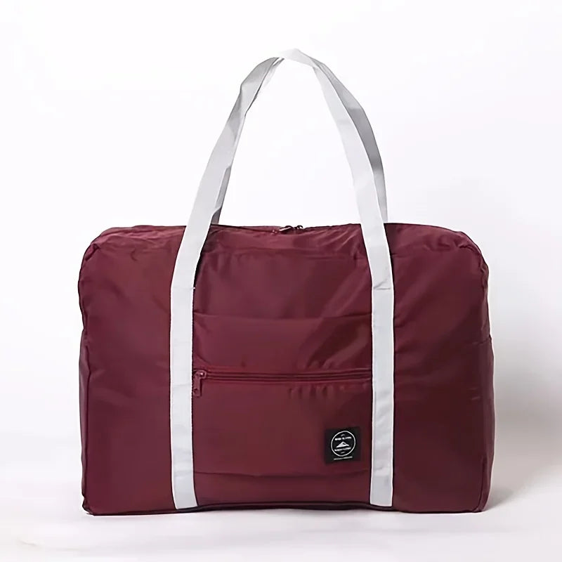 Tragbare und leichte Reisetasche, Sport- und Fitnesstasche mit großem Fassungsvermögen, faltbare Handgepäcktasche