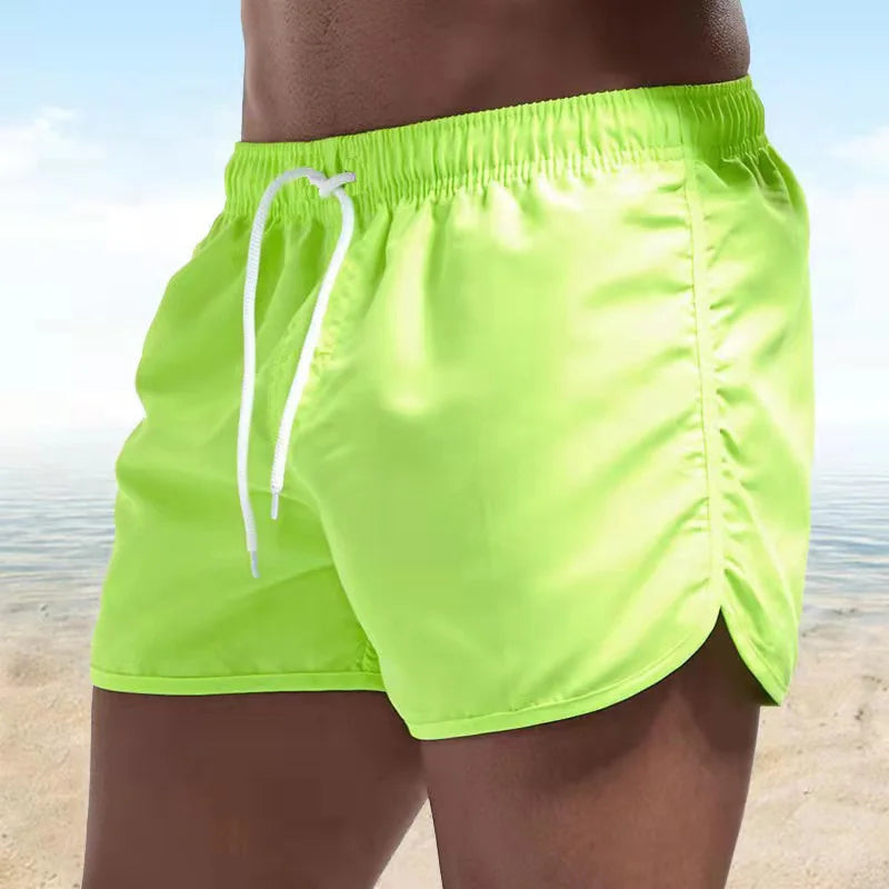 Swim Trunks Swim Shorts for Men Quick Dry Board Shorts Bathing Suit Breathable Drawstring With Pockets for Surfing Beach Summer