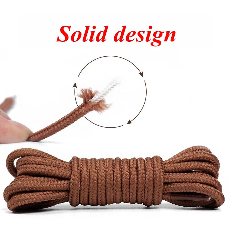 21 Farben Runde Schnürsenkel Polyester Einfarbige Schnürsenkel Outdoor Freizeit Sneakers Stiefel Schuhe Schnürsenkel 70cm/90cm/120cm/150cm 1 Paar